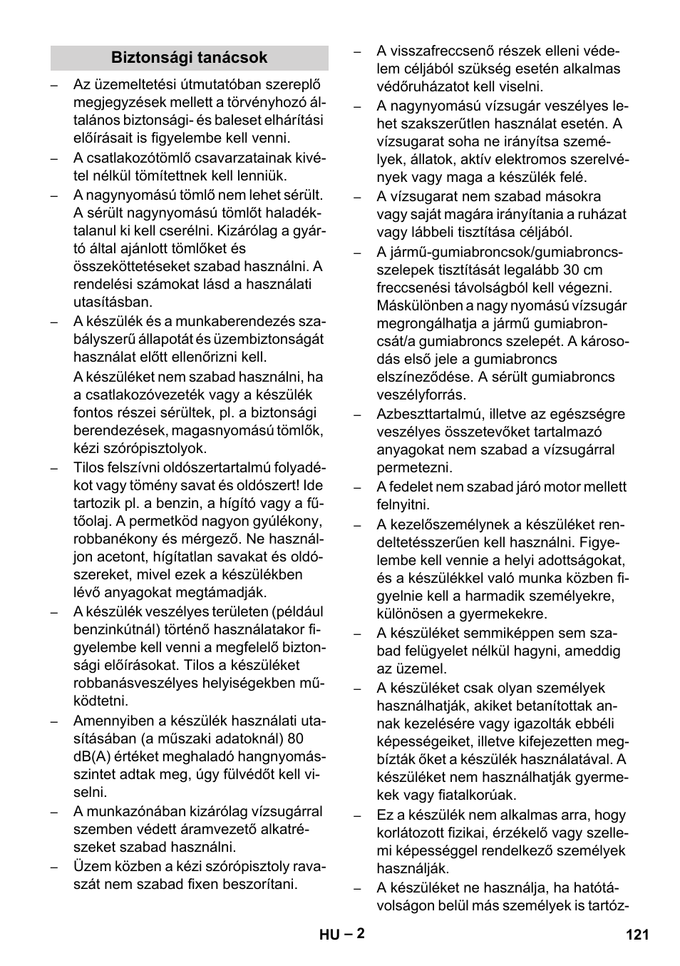Karcher MIC 34C User Manual | Page 121 / 172