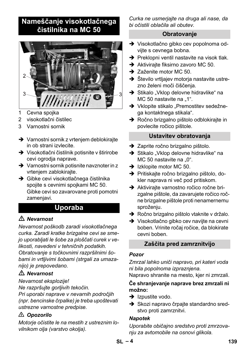 Karcher MIC 34C User Manual | Page 139 / 172