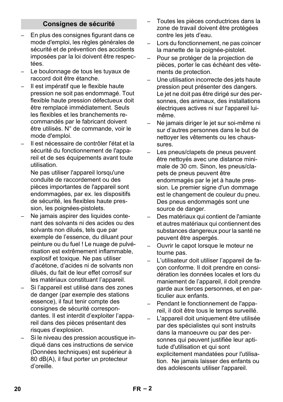 Karcher MIC 34C User Manual | Page 20 / 172