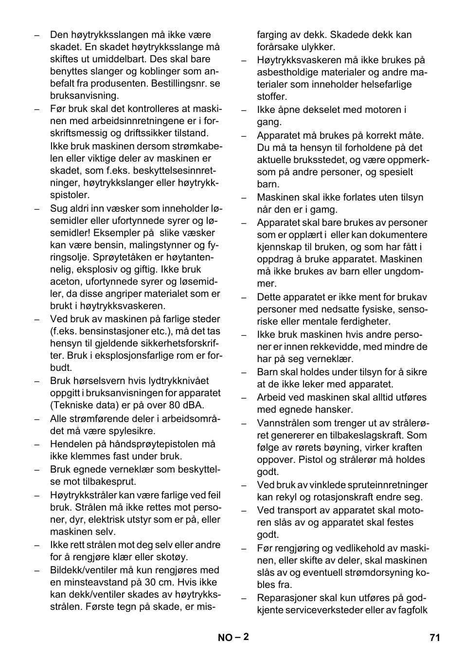 Karcher MIC 34C User Manual | Page 71 / 172