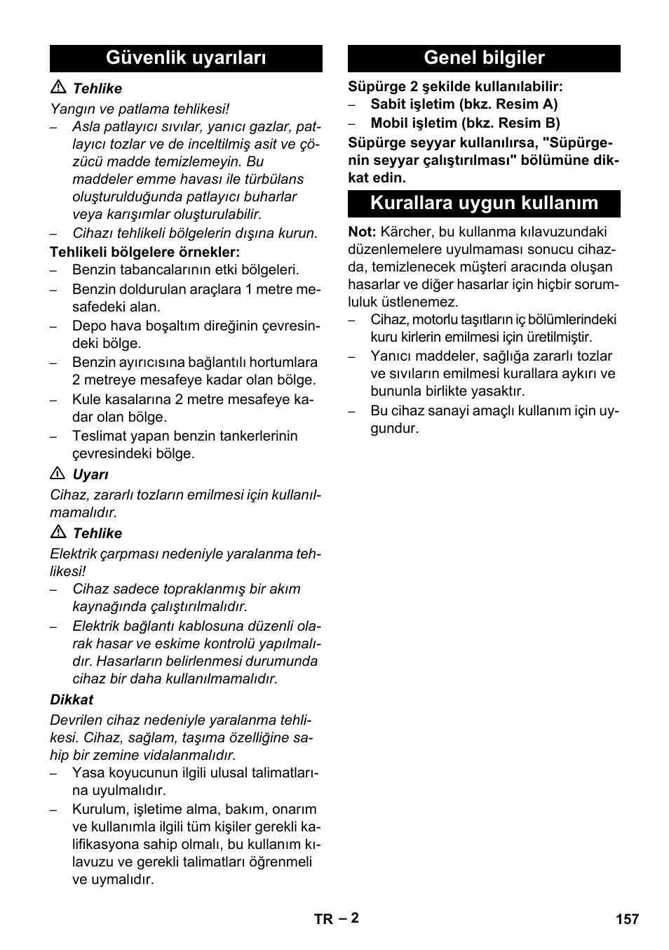 Karcher SB V1 Eco User Manual | Page 157 / 356