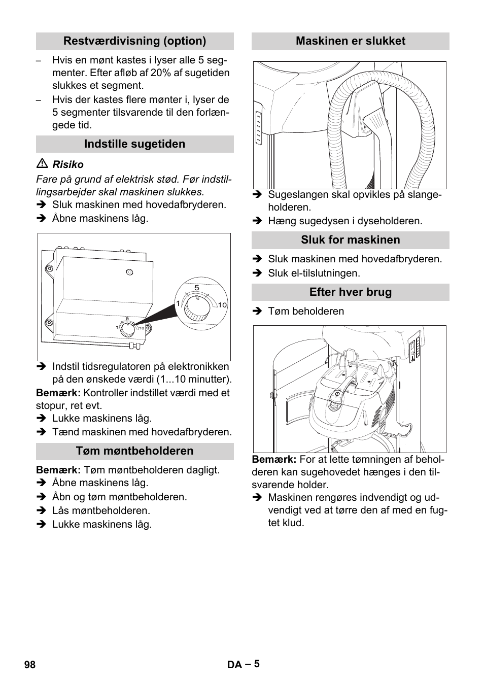 Karcher SB V1 Eco User Manual | Page 98 / 356