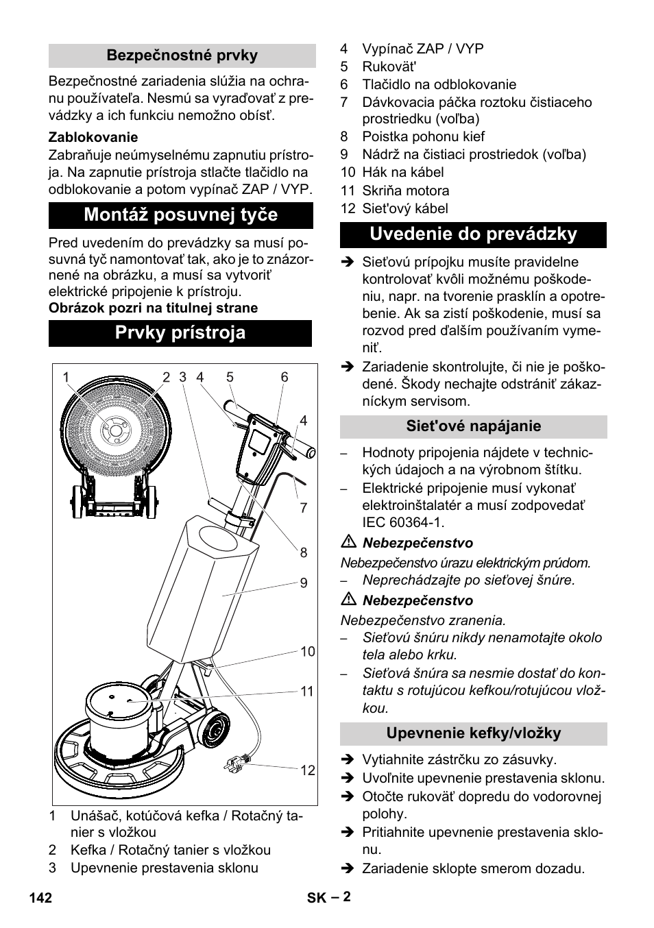 Karcher BDS 43-180 C User Manual | Page 142 / 204