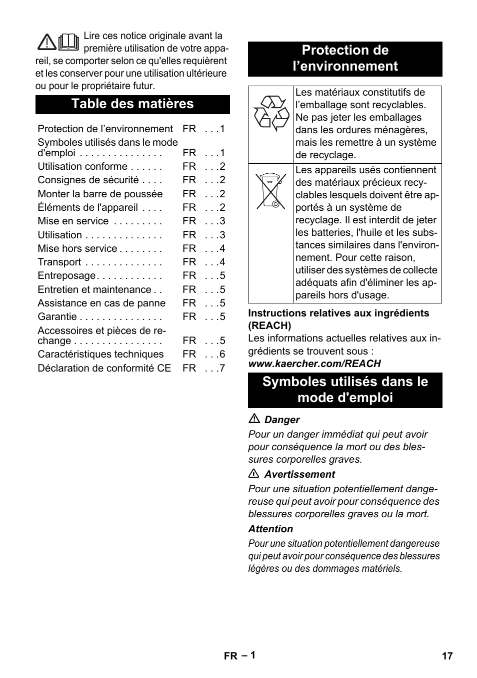 Karcher BDS 43-180 C User Manual | Page 17 / 204