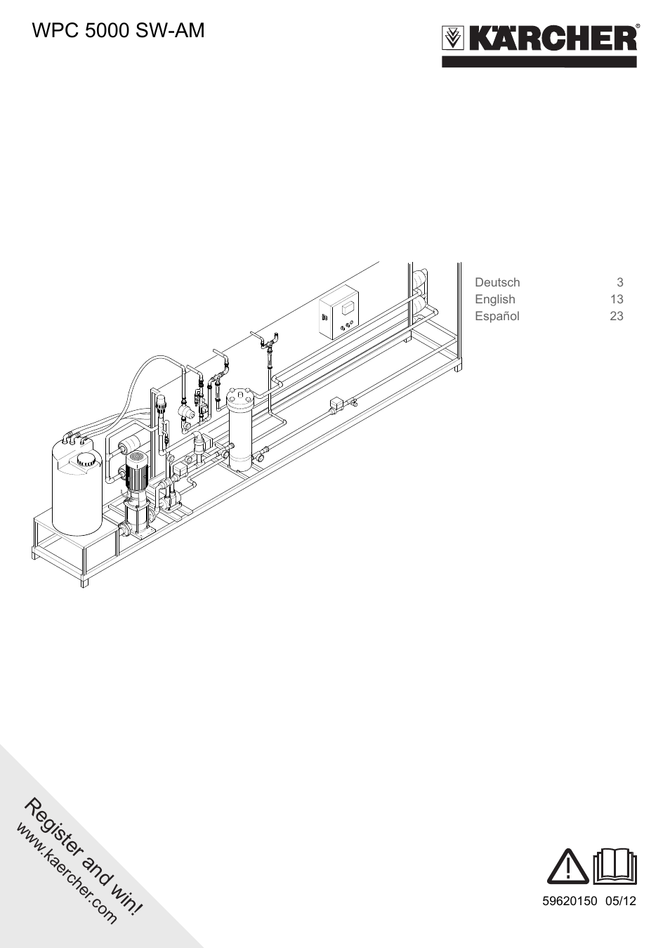 Karcher Úpravna vody WPC 10000 SW User Manual | 32 pages