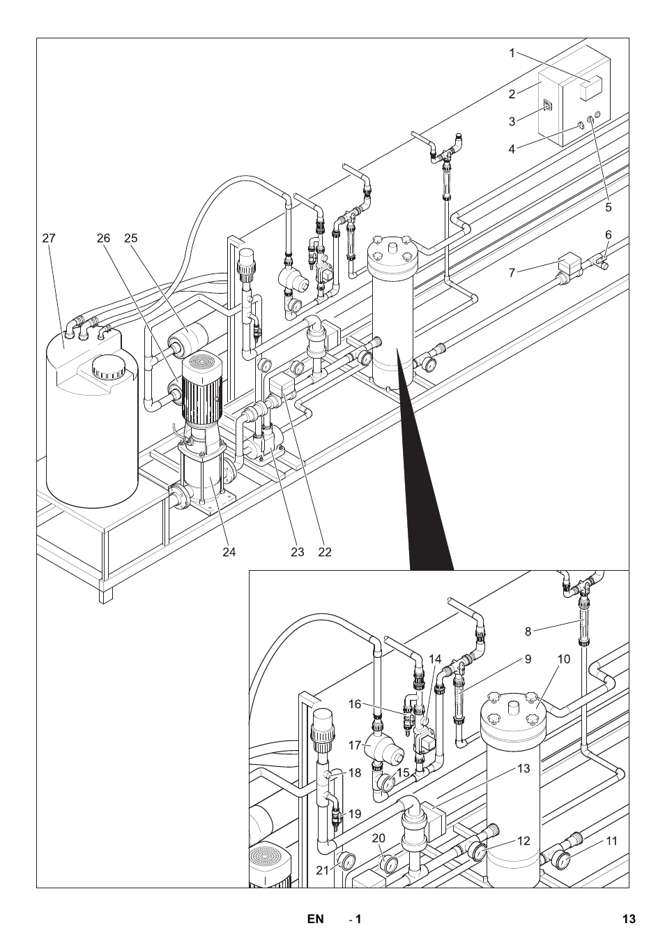 English | Karcher Úpravna vody WPC 10000 SW User Manual | Page 13 / 32