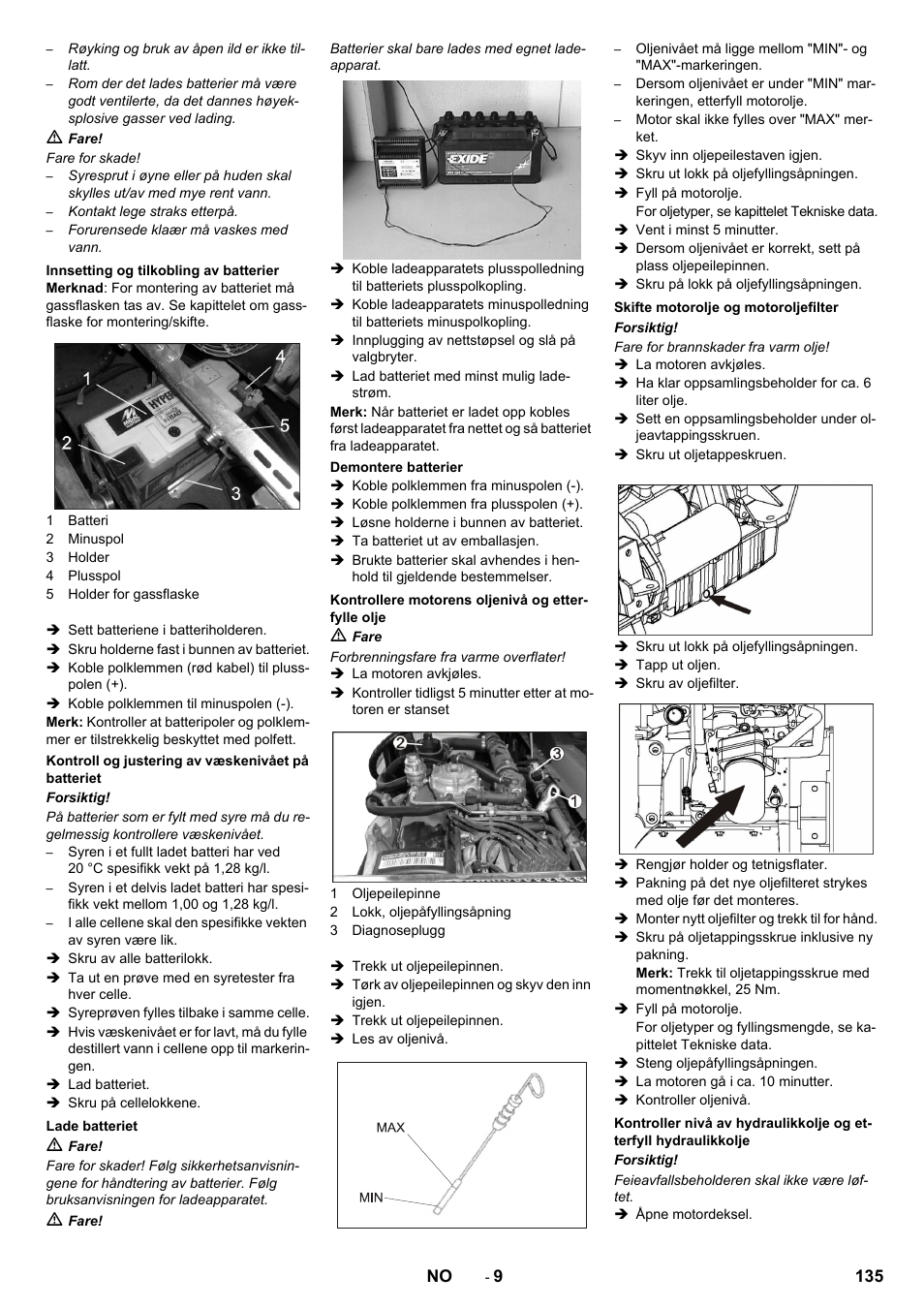 Karcher KM 170-600 R Lpg User Manual | Page 135 / 472