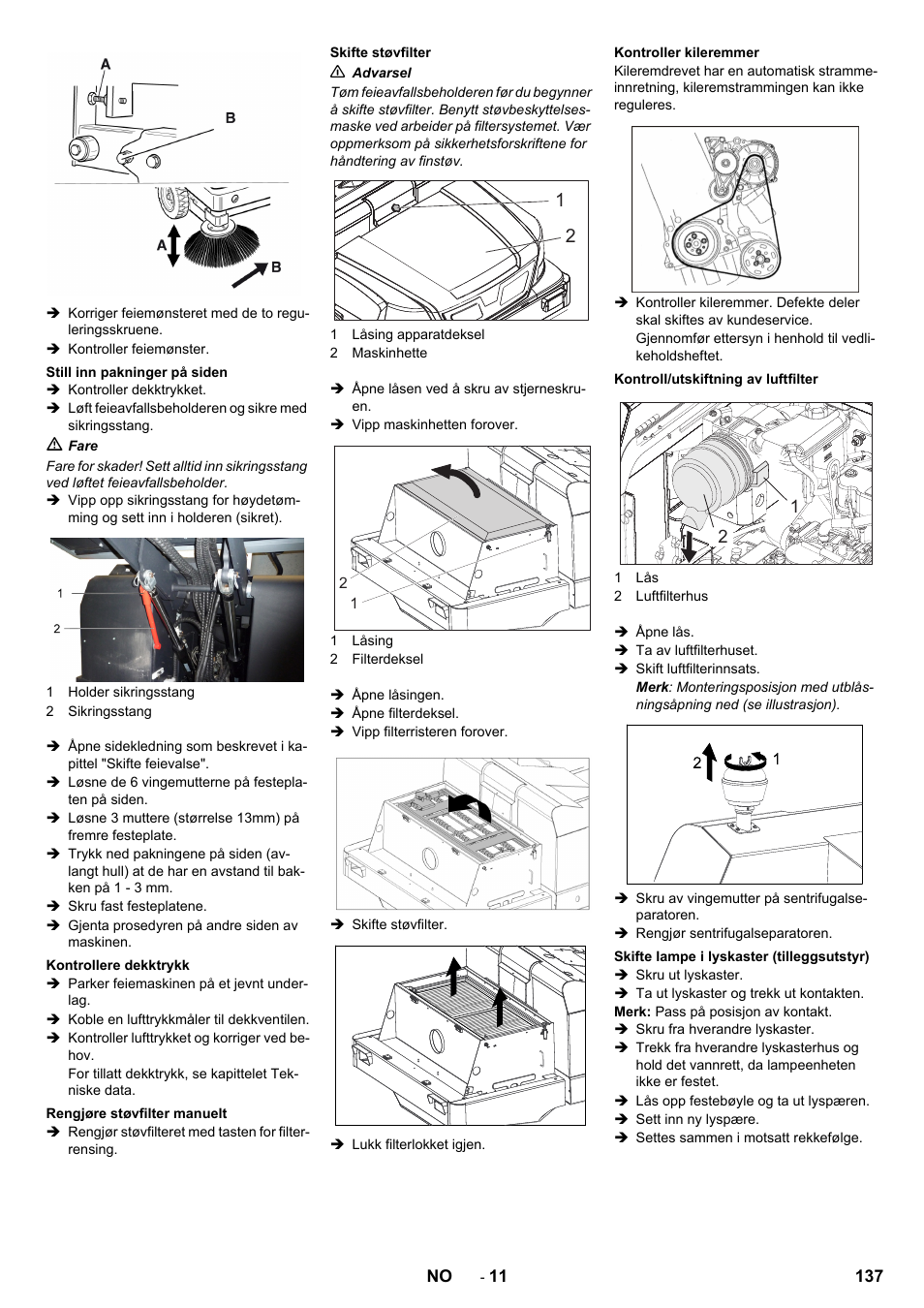 Karcher KM 170-600 R Lpg User Manual | Page 137 / 472