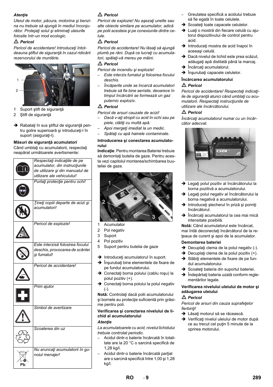 Karcher KM 170-600 R Lpg User Manual | Page 289 / 472