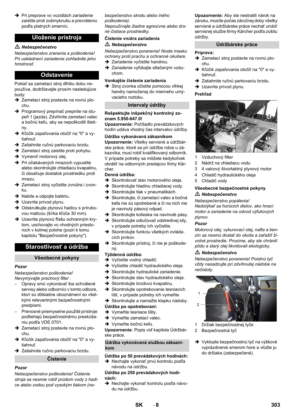 Karcher KM 170-600 R Lpg User Manual | Page 303 / 472
