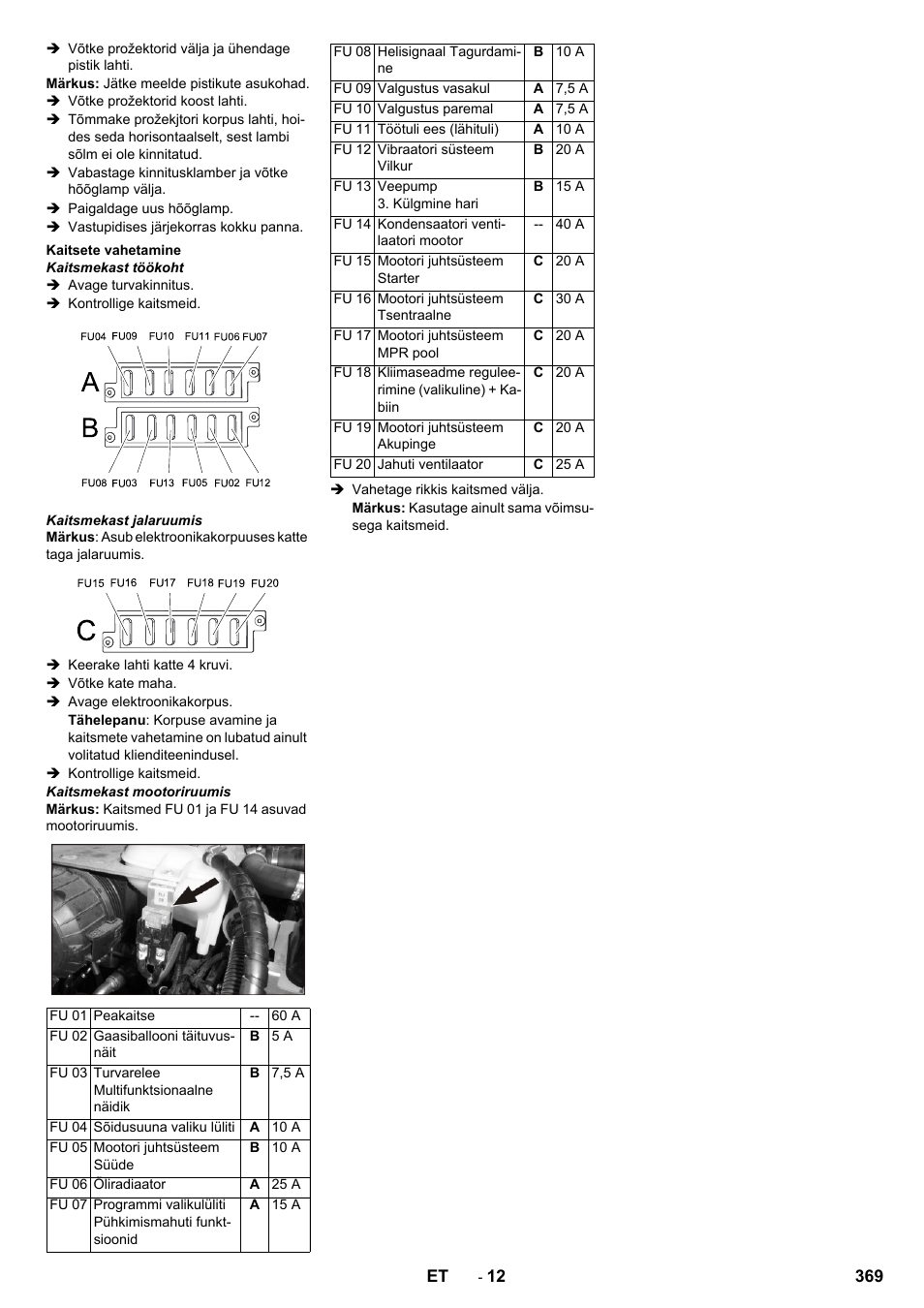 Karcher KM 170-600 R Lpg User Manual | Page 369 / 472