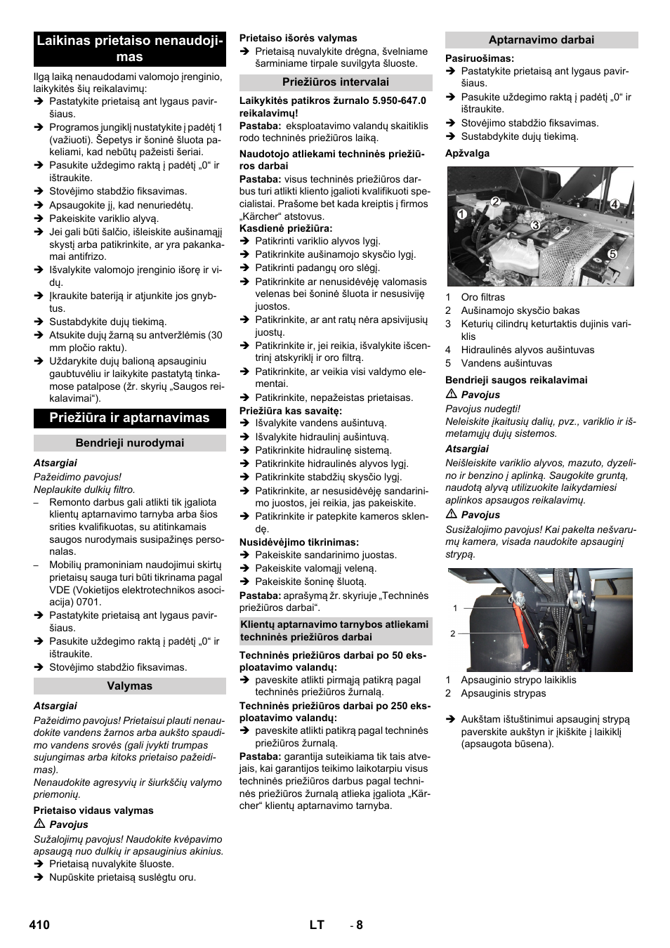 Karcher KM 170-600 R Lpg User Manual | Page 410 / 472