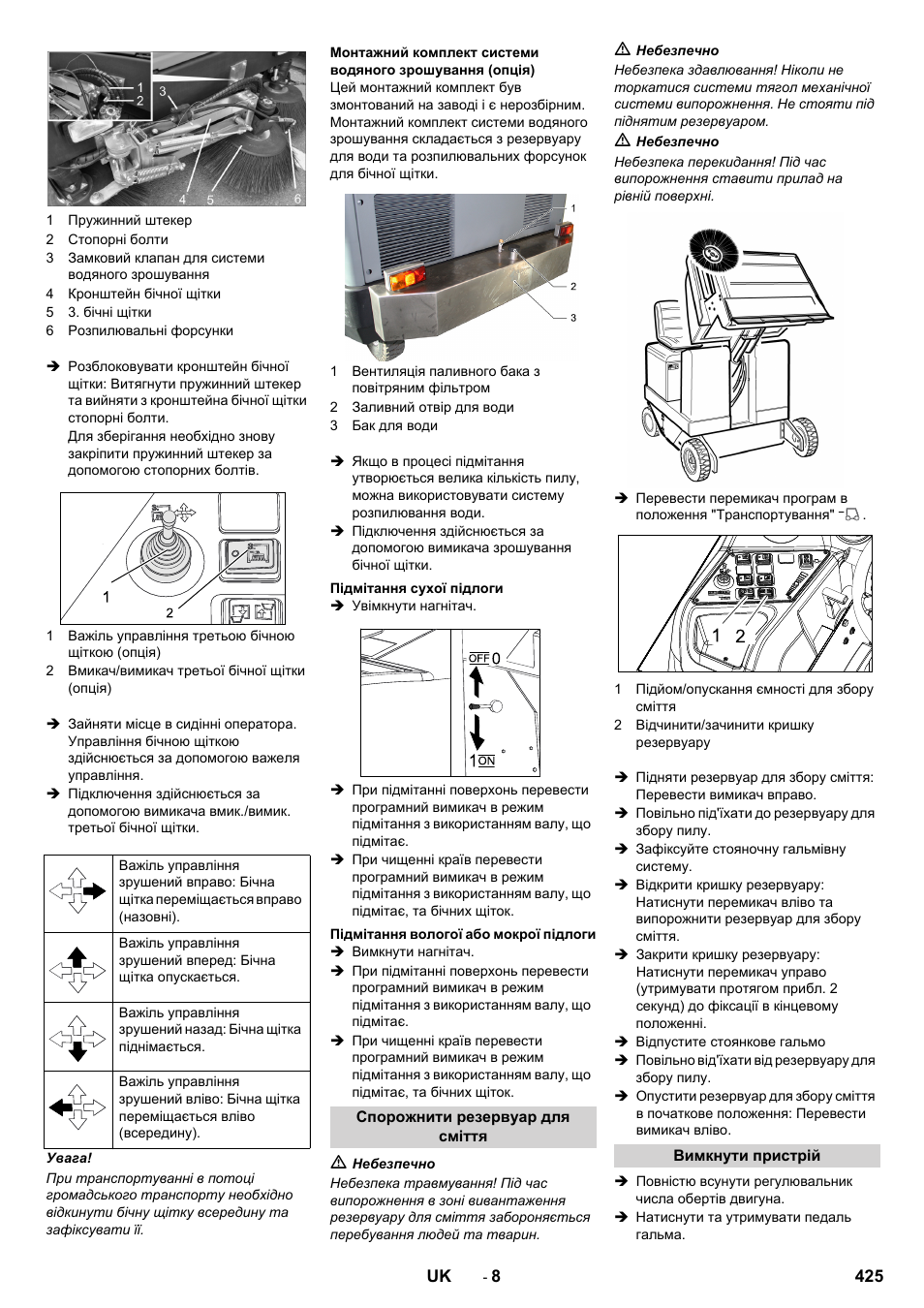 Karcher KM 170-600 R Lpg User Manual | Page 425 / 472