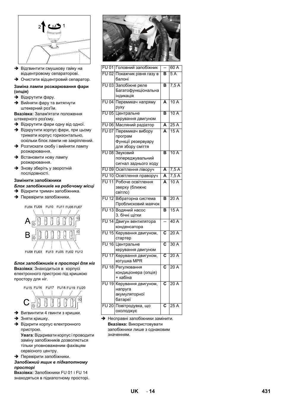 Karcher KM 170-600 R Lpg User Manual | Page 431 / 472
