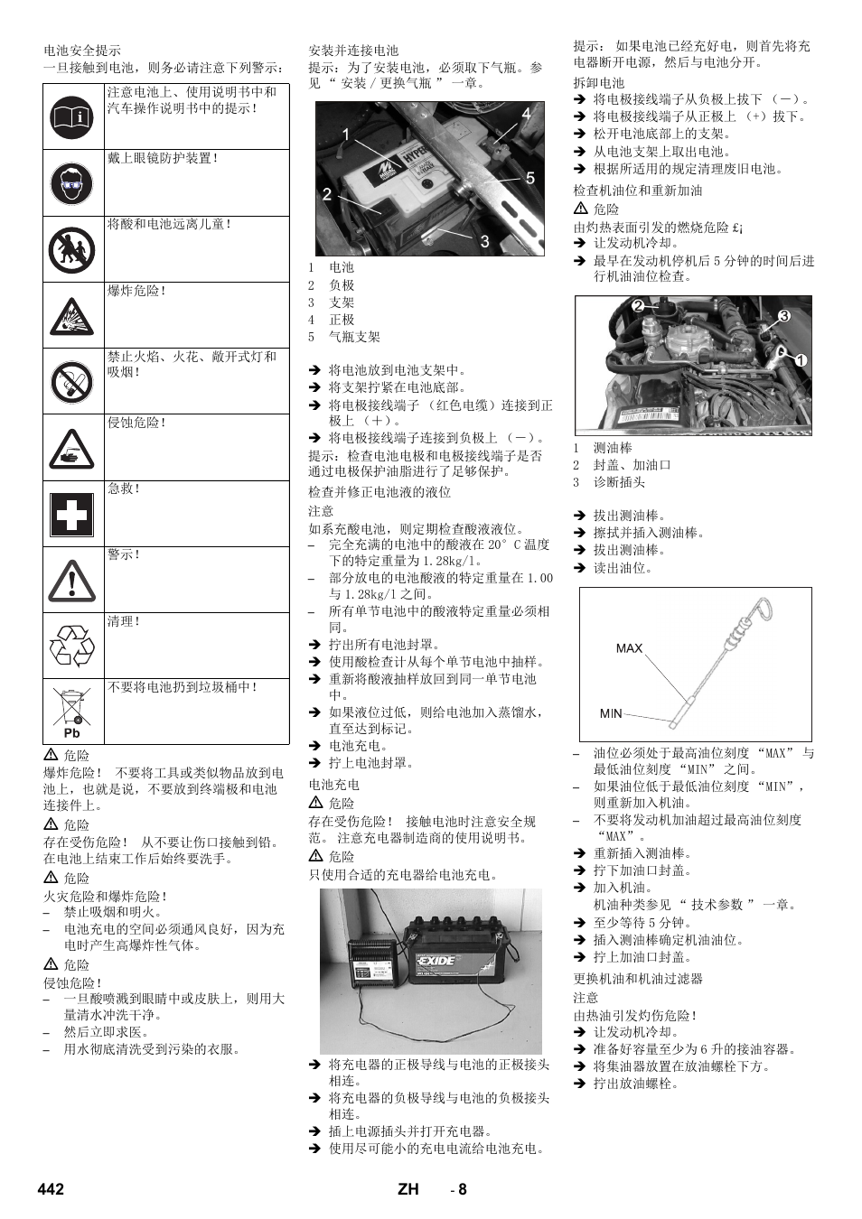 Karcher KM 170-600 R Lpg User Manual | Page 442 / 472