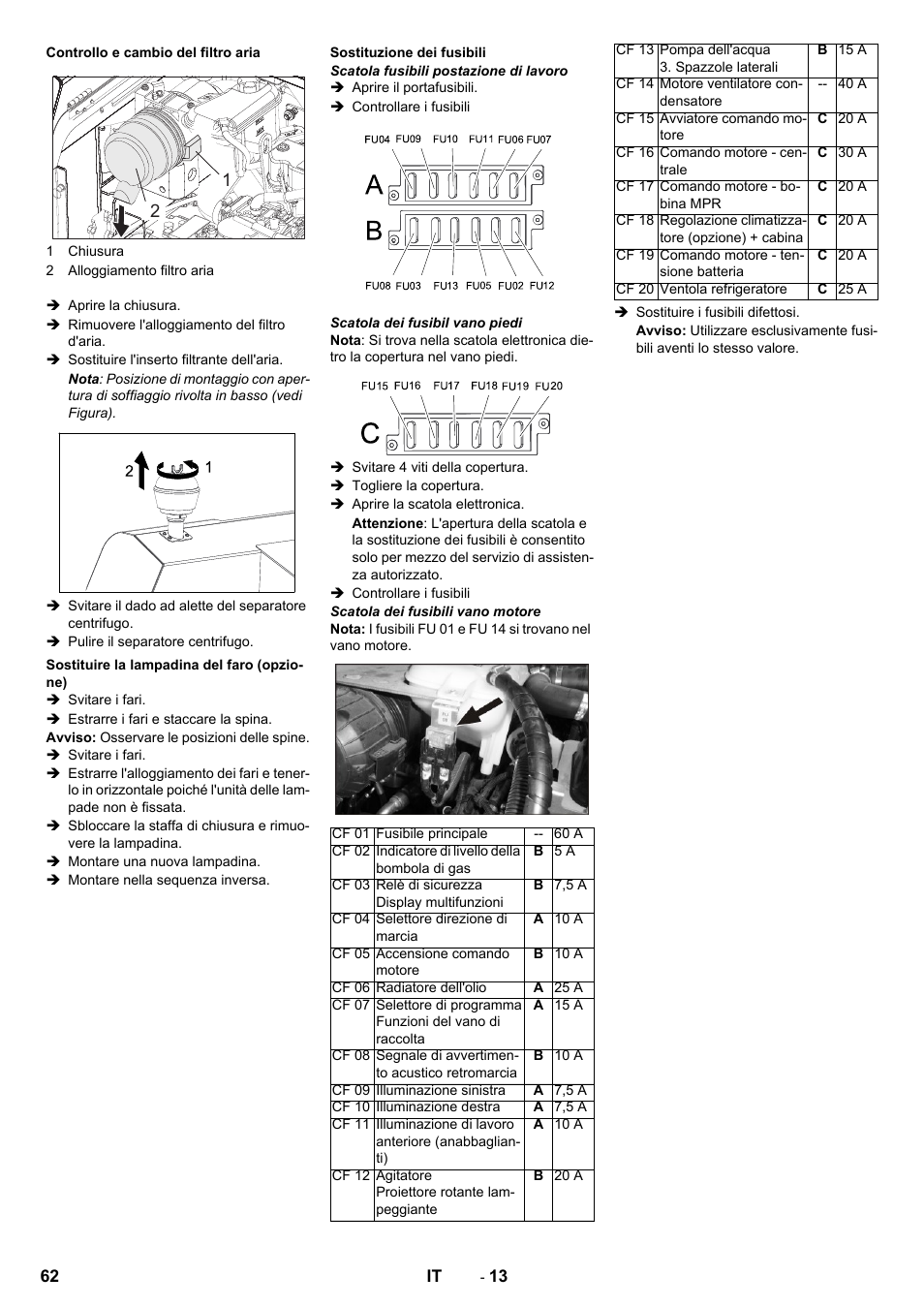 Karcher KM 170-600 R Lpg User Manual | Page 62 / 472