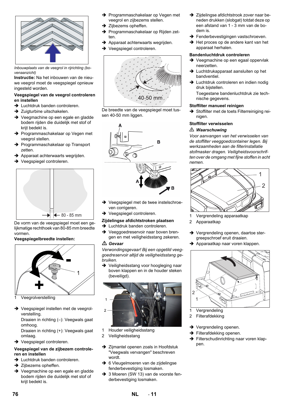 Karcher KM 170-600 R Lpg User Manual | Page 76 / 472