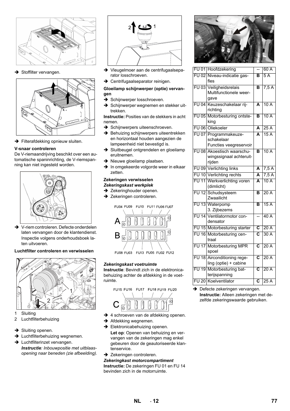 Karcher KM 170-600 R Lpg User Manual | Page 77 / 472