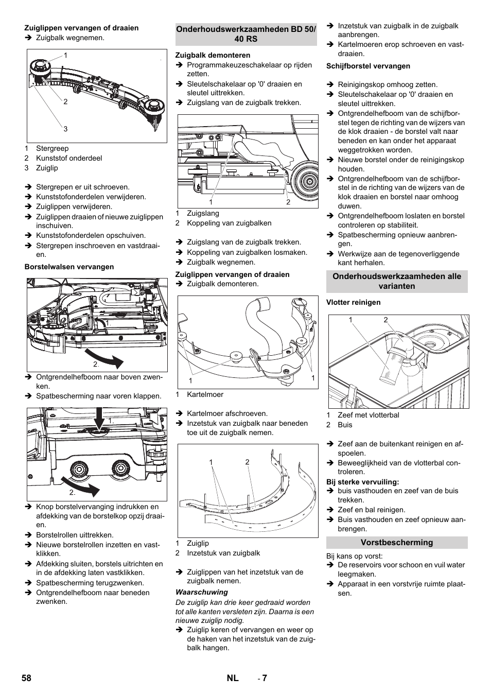 Karcher BD 50-40 RS Bp User Manual | Page 58 / 332