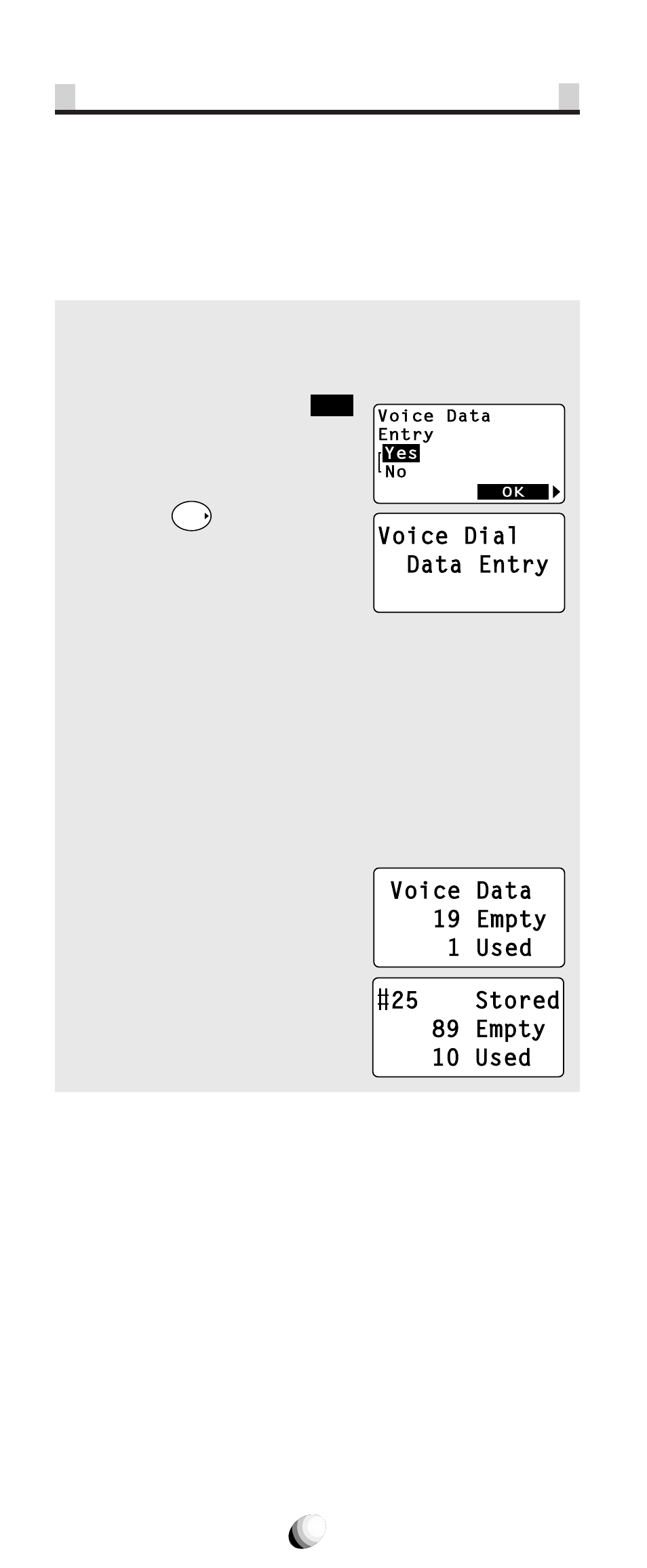 Voice activated dialing (vad), Voice registration | Audiovox 9155-GPX User Manual | Page 52 / 107