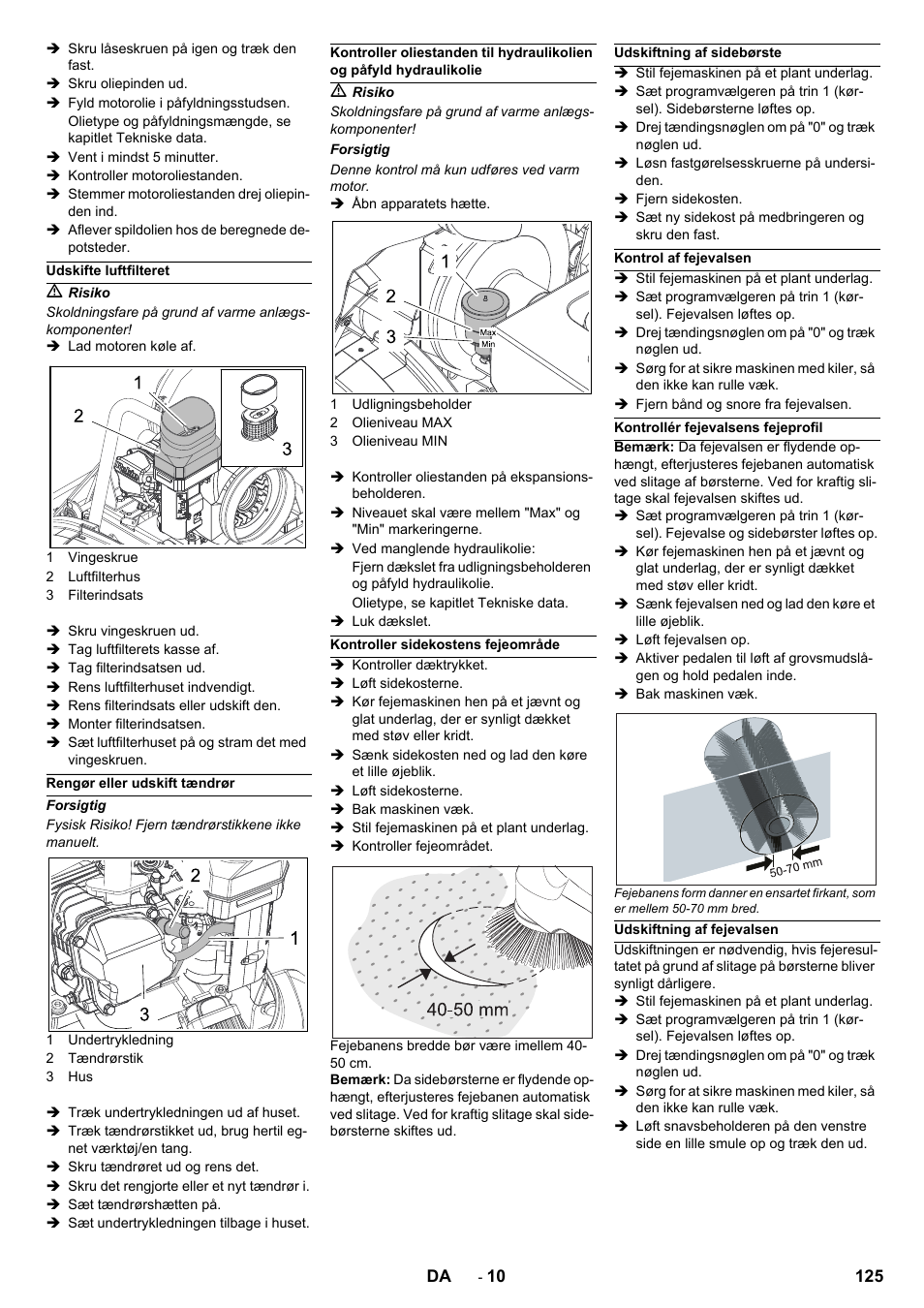 Karcher Balayeuse KM 90-60 R Lpg Adv User Manual | Page 125 / 432
