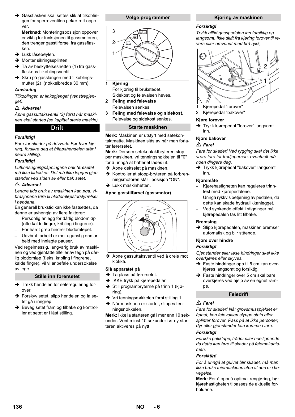 Drift | Karcher Balayeuse KM 90-60 R Lpg Adv User Manual | Page 136 / 432
