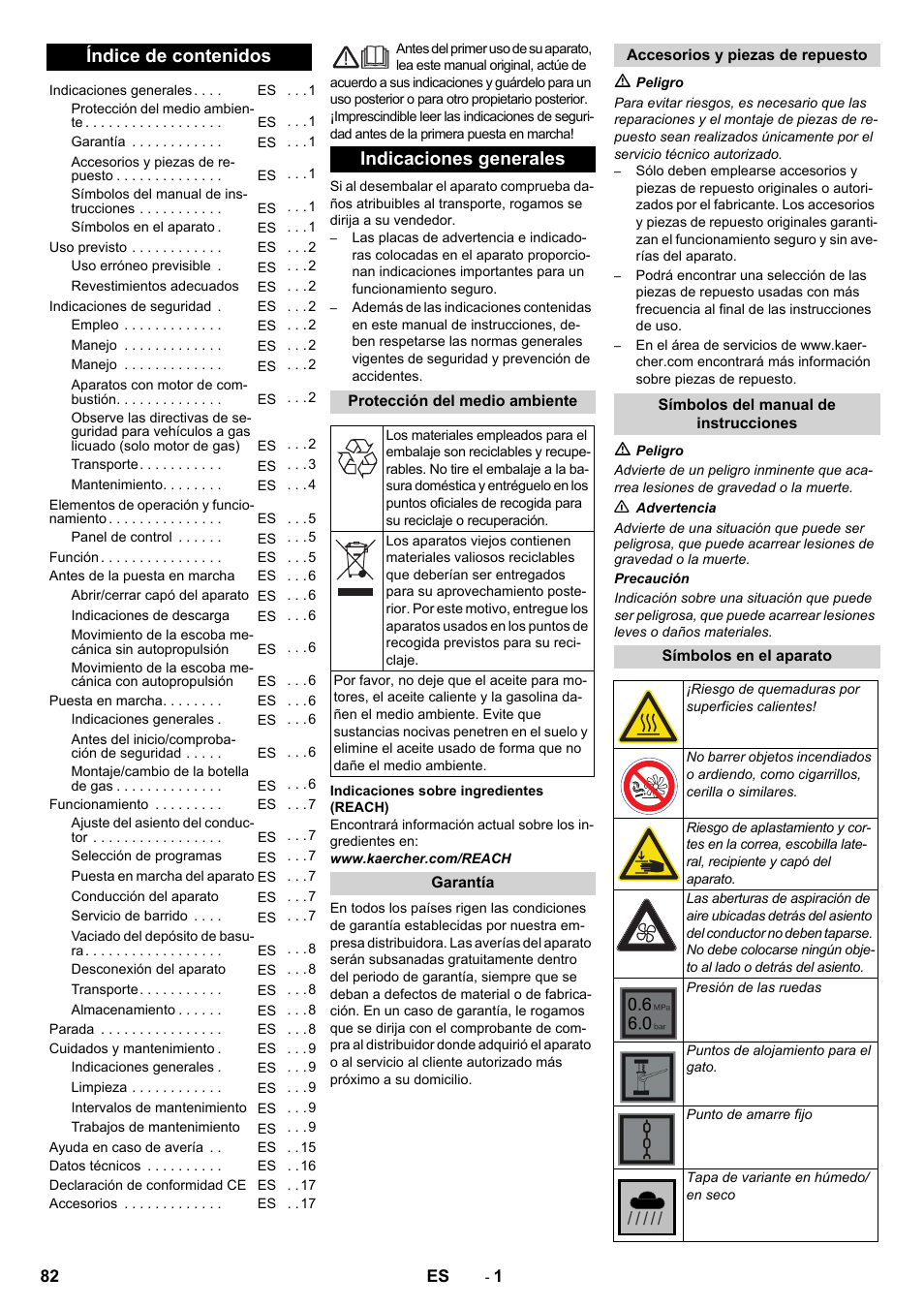 Karcher Balayeuse KM 90-60 R Lpg Adv User Manual | Page 82 / 432