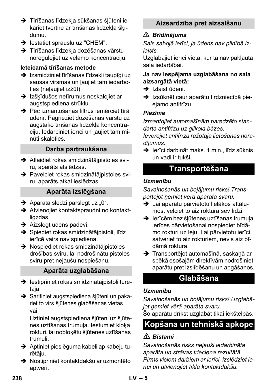 Karcher Xpert HD 7140 X User Manual | Page 238 / 276