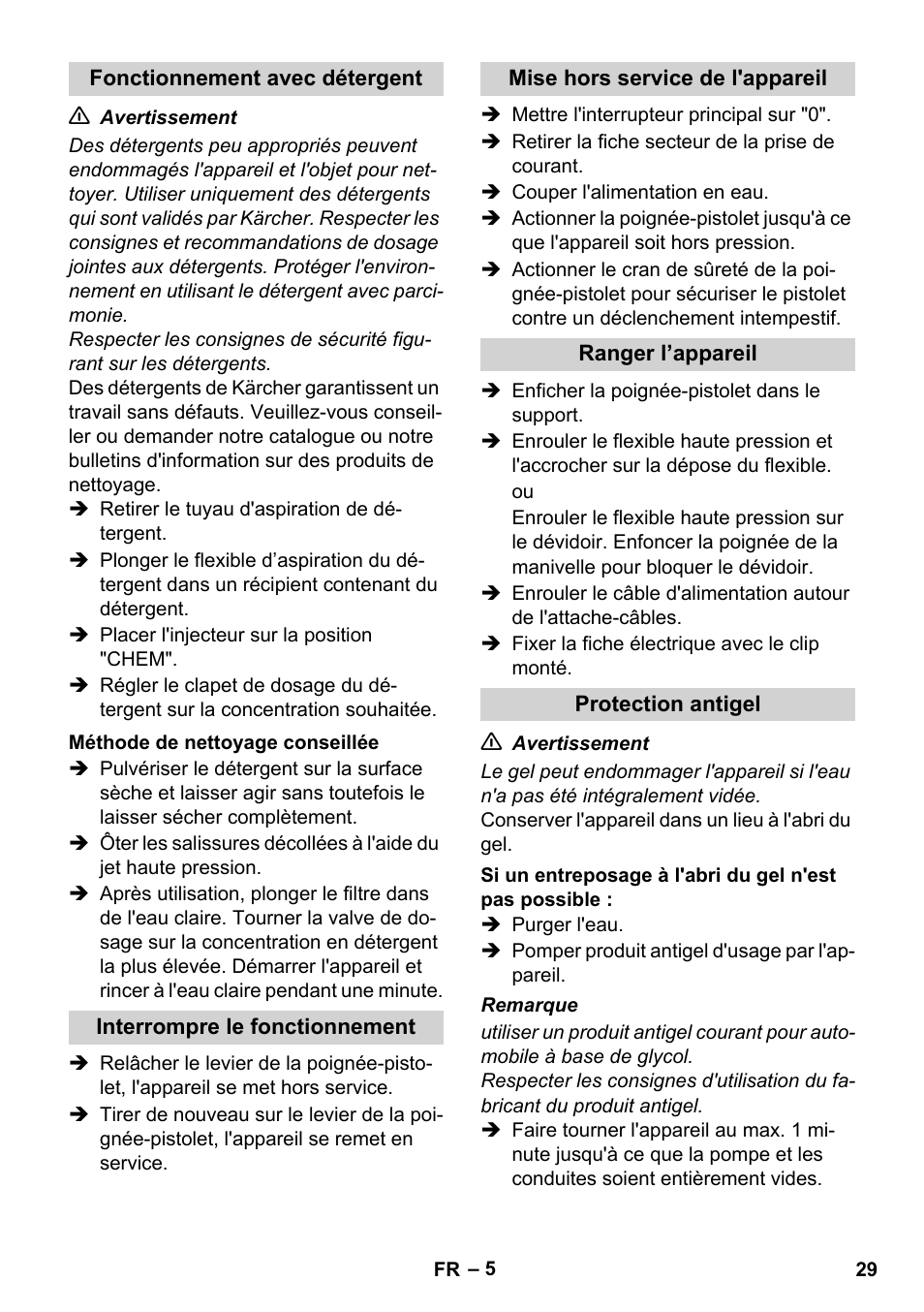 Karcher Xpert HD 7140 X User Manual | Page 29 / 276