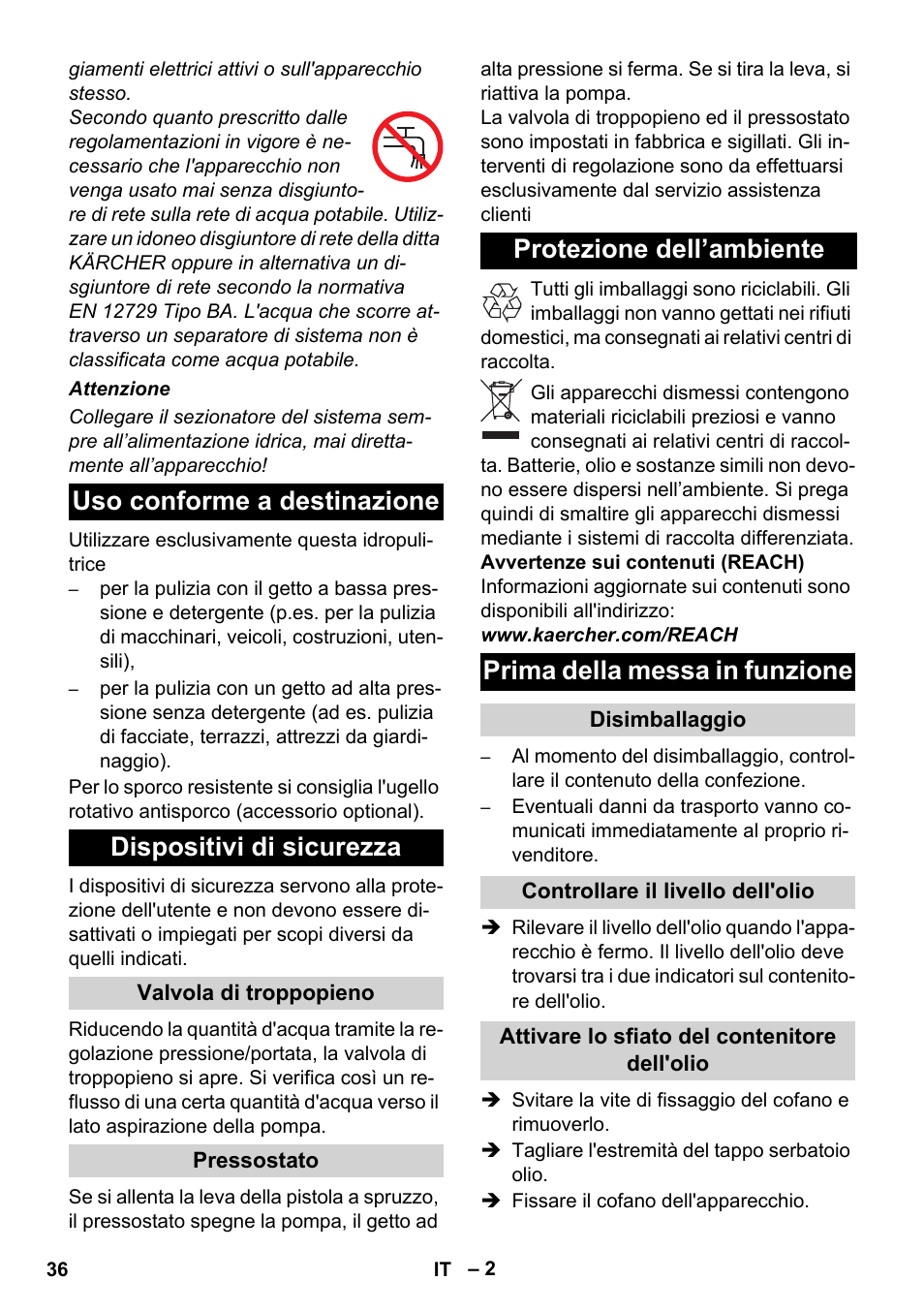 Karcher Xpert HD 7140 X User Manual | Page 36 / 276