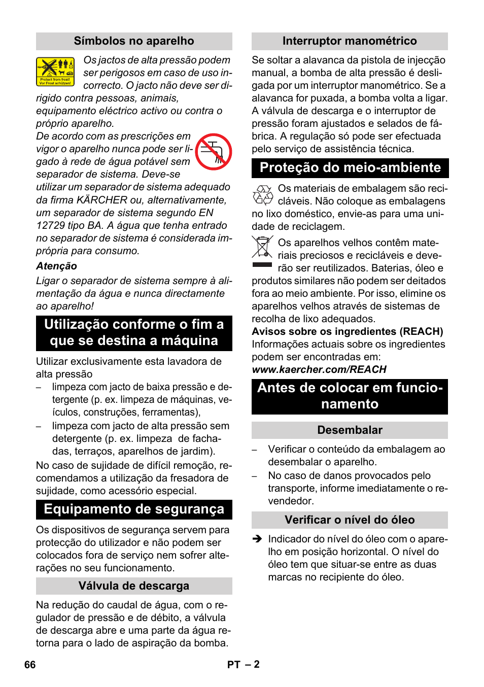 Karcher Xpert HD 7140 X User Manual | Page 66 / 276