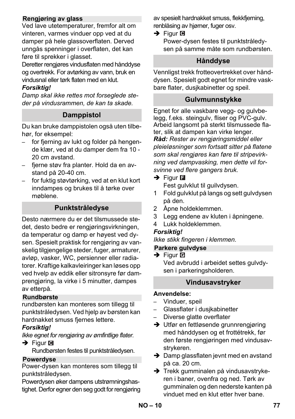 Karcher SC 3-000 User Manual | Page 77 / 246