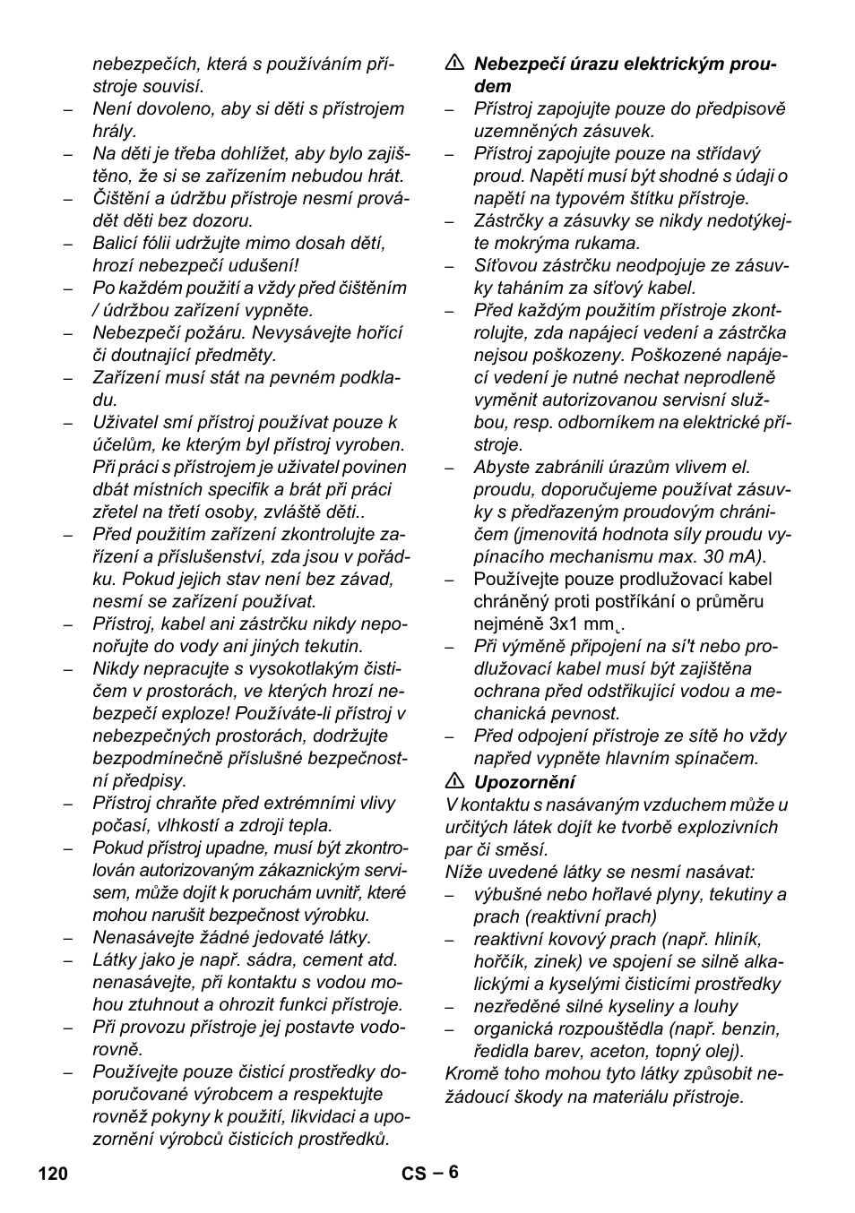 Karcher SE 6-100 User Manual | Page 120 / 218