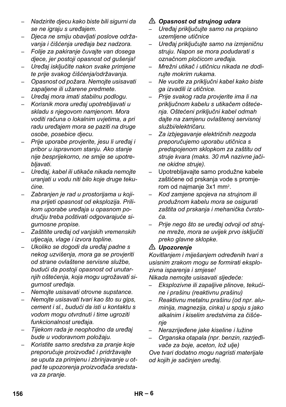 Karcher SE 6-100 User Manual | Page 156 / 218