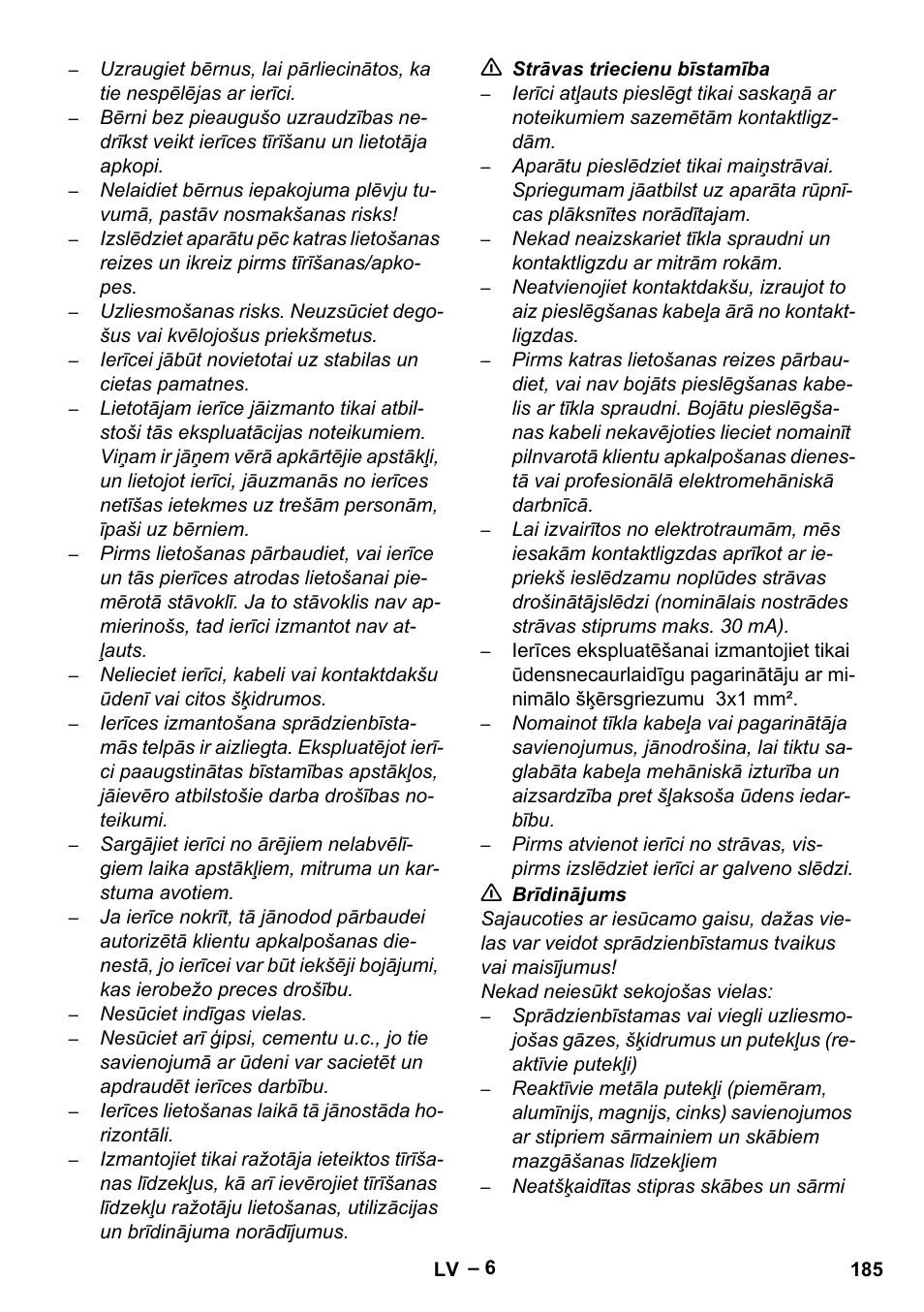 Karcher SE 6-100 User Manual | Page 185 / 218