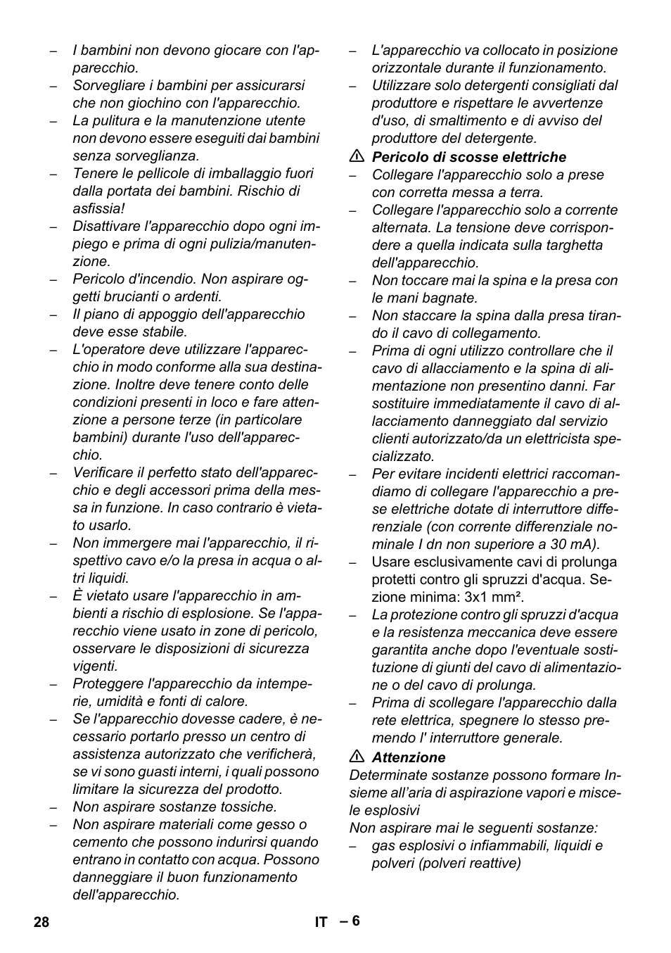 Karcher SE 6-100 User Manual | Page 28 / 218
