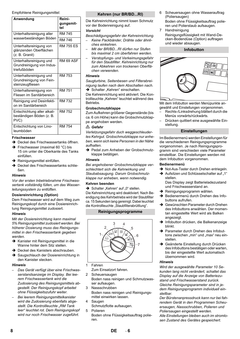 Karcher BD 100-250 R I Bp User Manual | Page 8 / 370