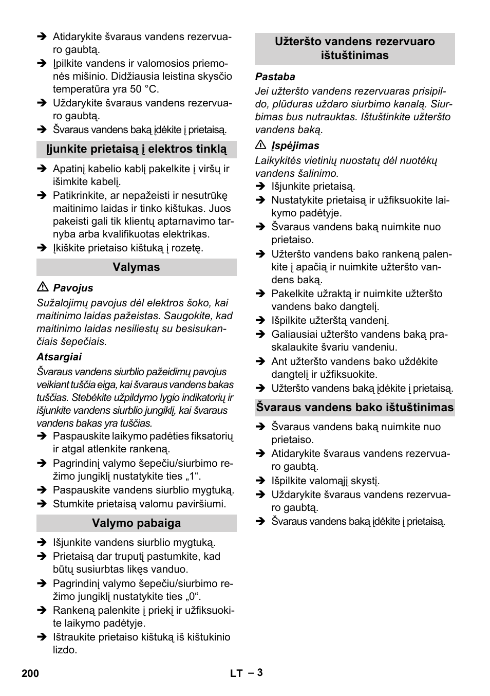 Karcher Hartbodenreiniger BR 4-300 User Manual | Page 200 / 232