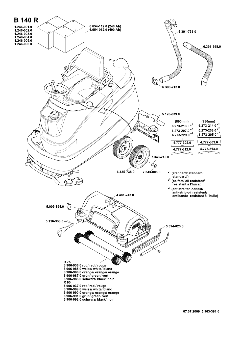 Karcher B 140 R Bp Pack 400 Ah роликовая-дисковая User Manual | Page 404 / 406
