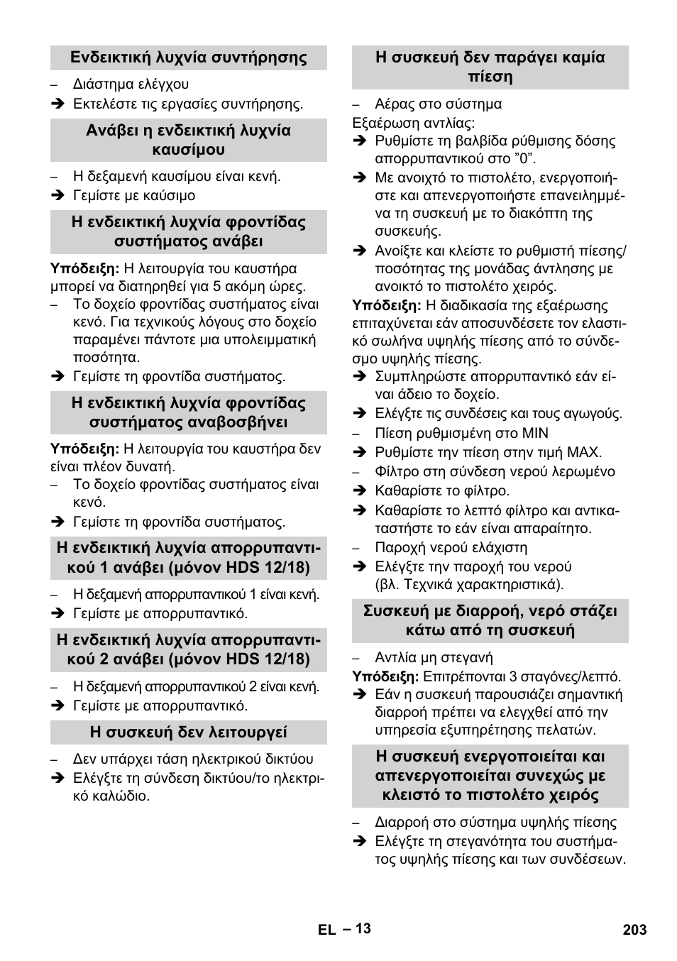 Karcher HDS 8-17-4M Classic EU User Manual | Page 203 / 468