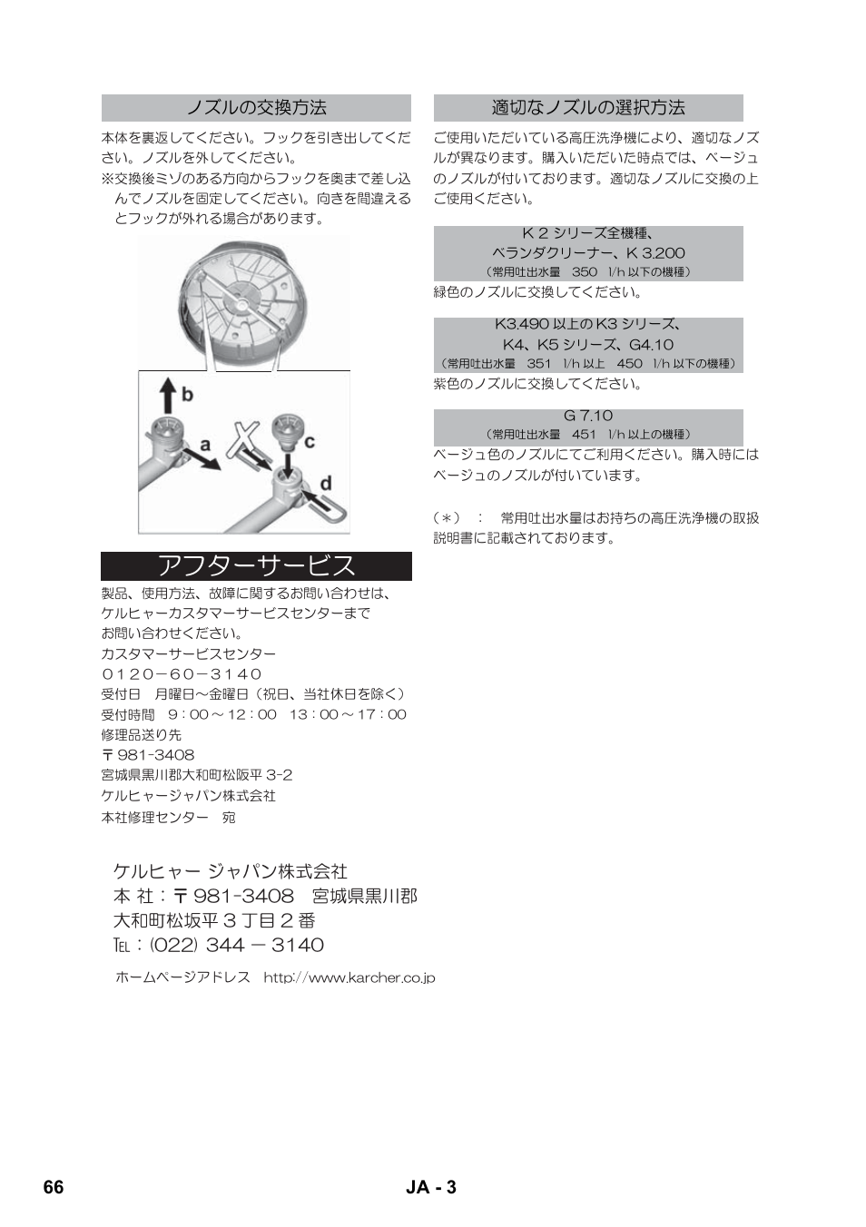 Ǣȕǿȸǵȸȓǹ, 6ja - 3, Ȏǻȫʒʩ੭૾ඥ ᢘџƴȏǻȫʒᢠ৸૾ඥ | Karcher K 5 Premium eco!ogic Home User Manual | Page 66 / 72