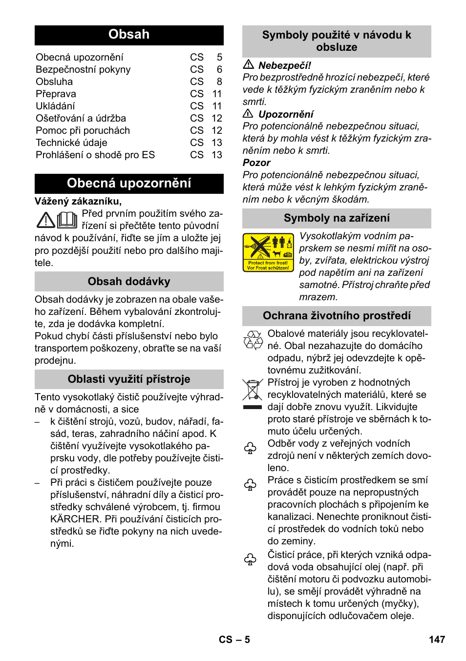 Karcher K 7 Premium eco!ogic Home User Manual | Page 147 / 264