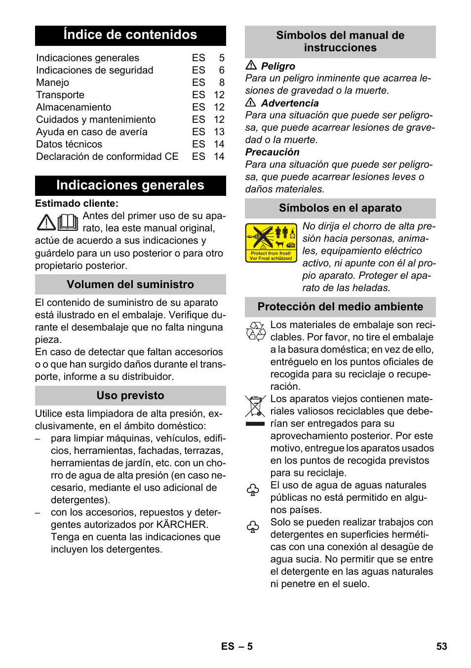 Karcher K 7 Premium eco!ogic Home User Manual | Page 53 / 264