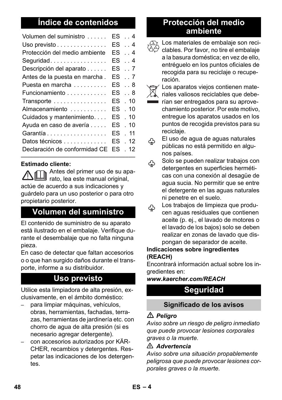 Karcher K 2 Car User Manual | Page 48 / 252