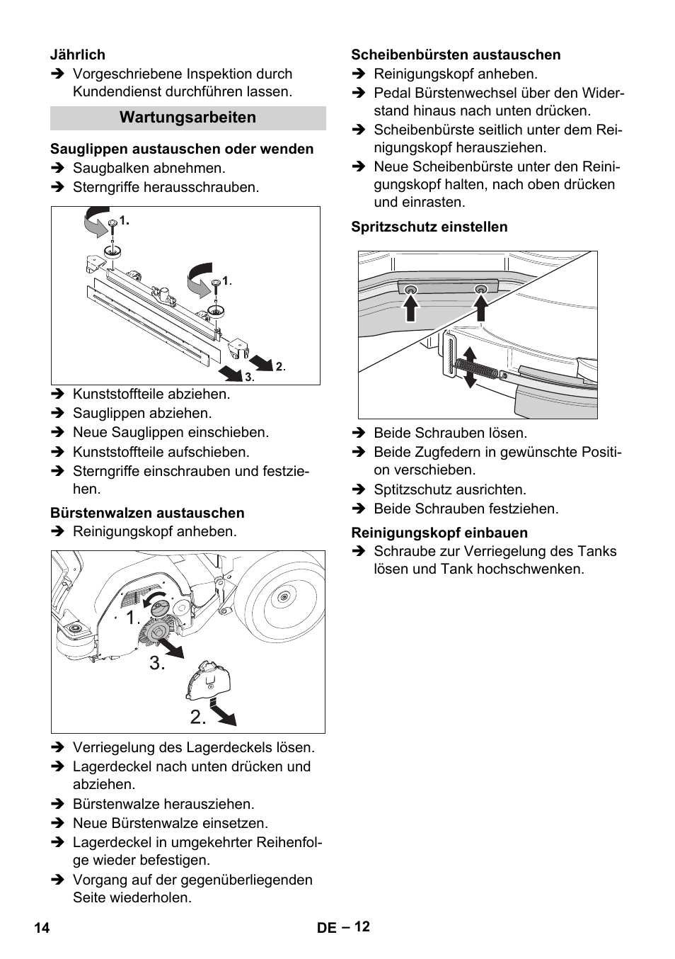 Karcher B 60 W Bp Pack User Manual | Page 14 / 550