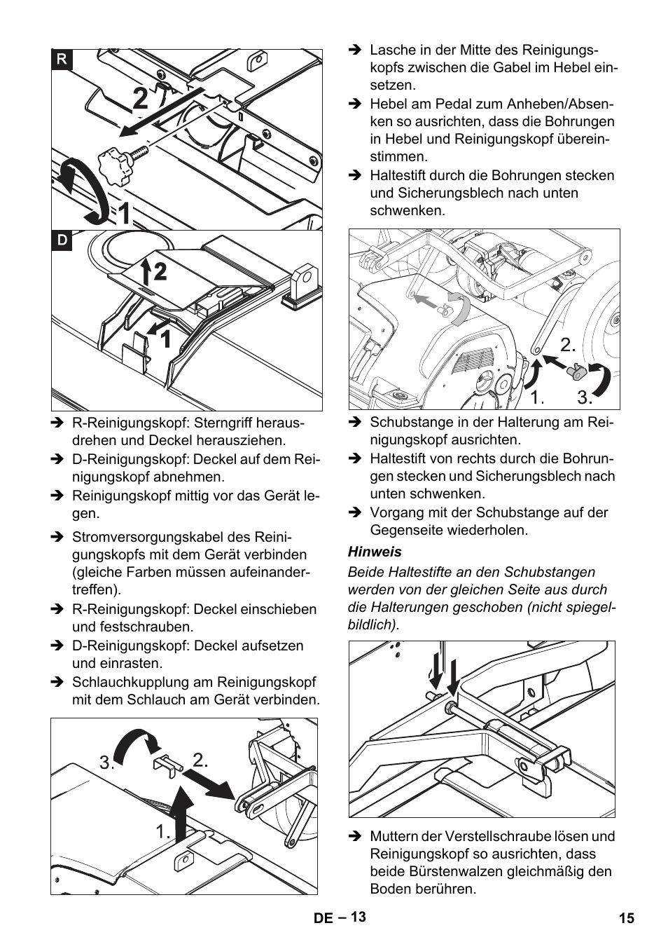 Karcher B 60 W Bp Pack User Manual | Page 15 / 550