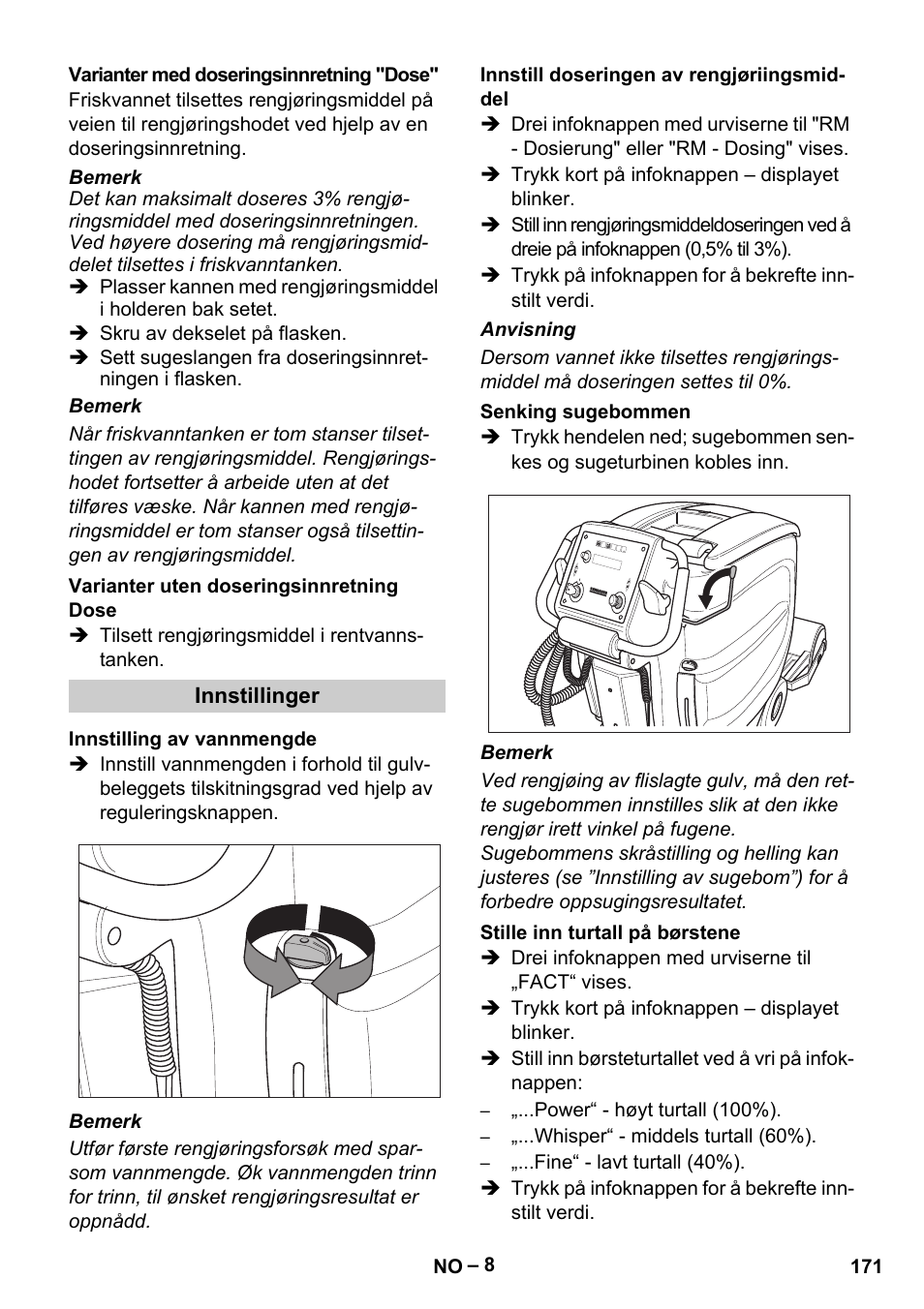 Karcher B 60 W Bp Pack User Manual | Page 171 / 550