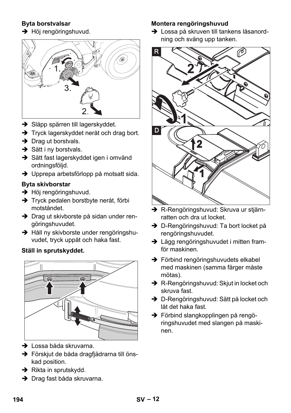 Karcher B 60 W Bp Pack User Manual | Page 194 / 550