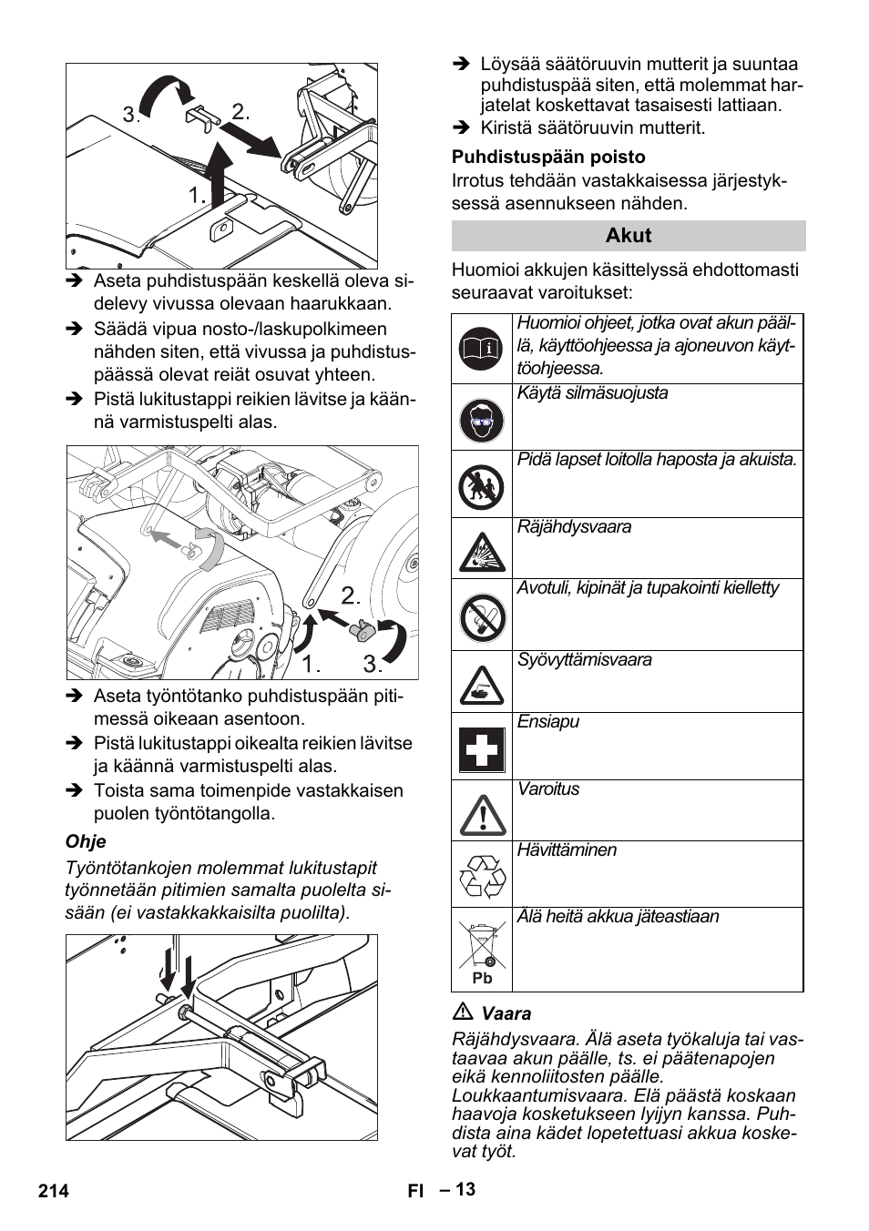Karcher B 60 W Bp Pack User Manual | Page 214 / 550