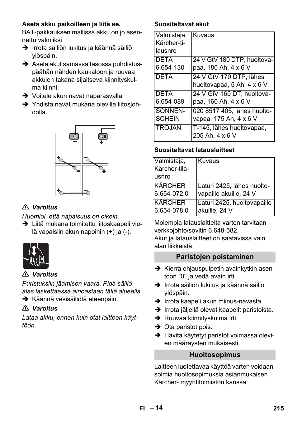 Karcher B 60 W Bp Pack User Manual | Page 215 / 550